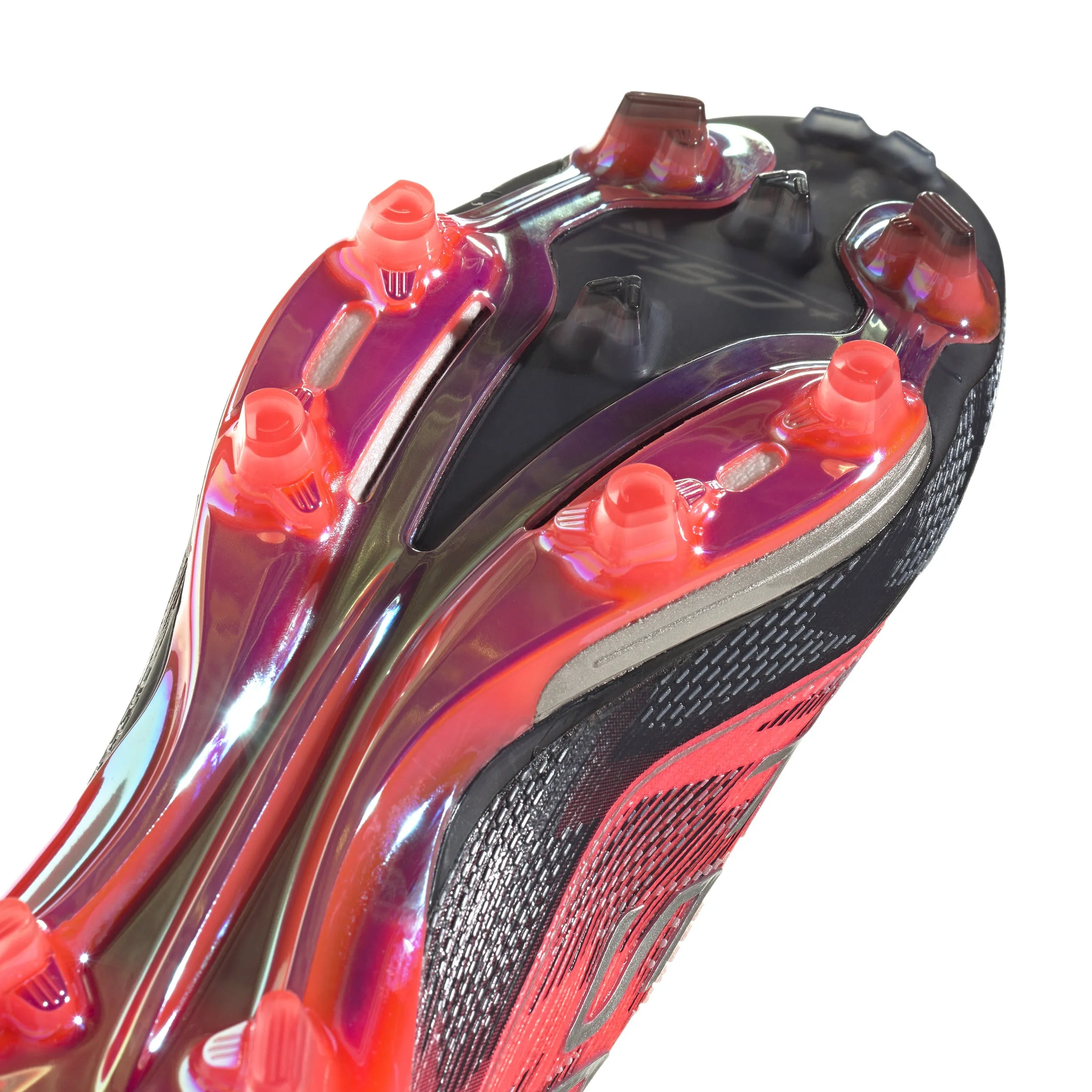 adidas F50   FG Firm Ground Soccer Cleat Turbo/ Aurora Black/ Platinum Metallic
