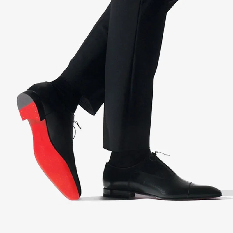 Balck Dress Oxford Wedding Shoes