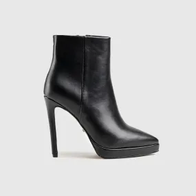 Dress Ankle Boots Black Car024