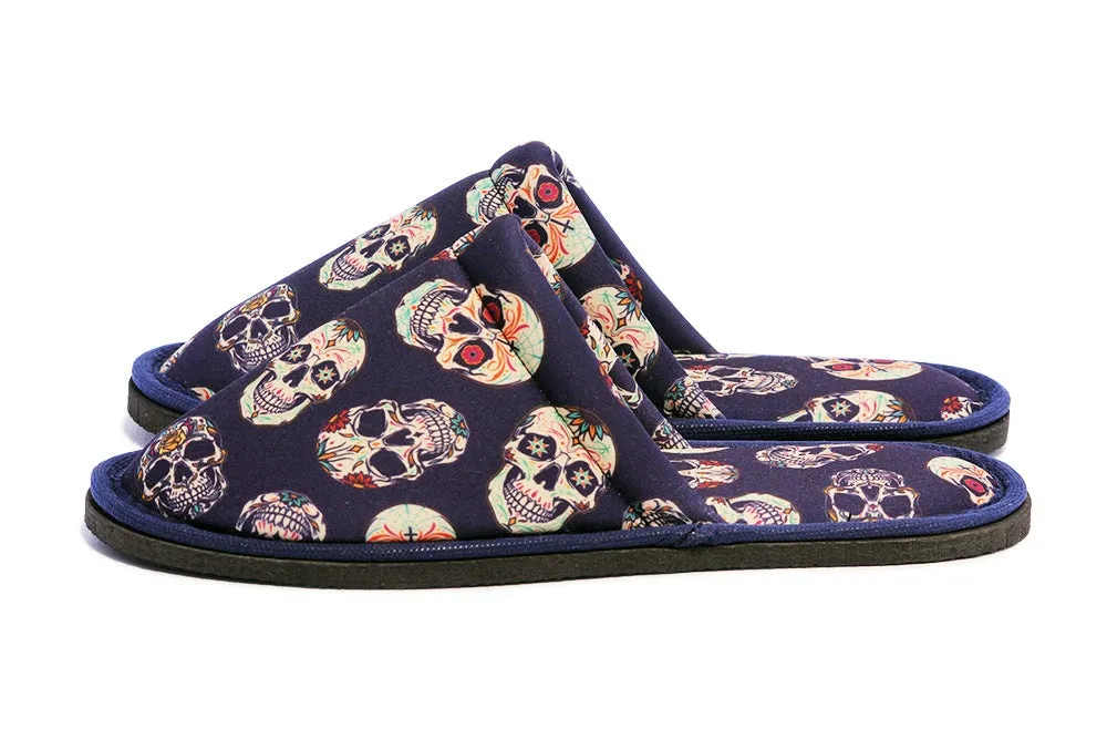 Gift Pack Big Skull For Him Mexican Skull For Her Home Slippers Kitchen Garage Bedroom Lightweight