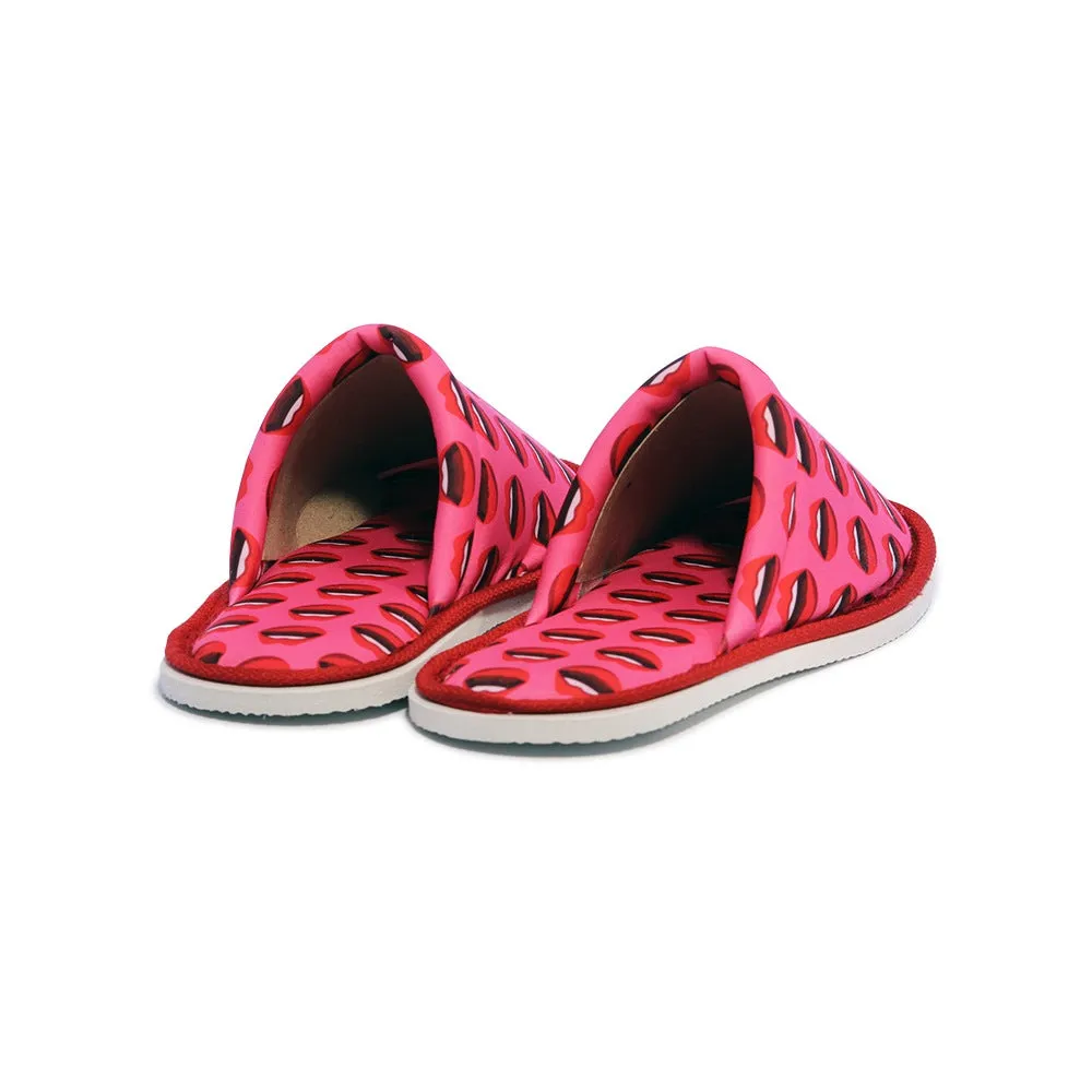 Gift Pack - Sunglasses For Him Red Lips For Her Home Slippers Kitchen Garage Bedroom Lightweight