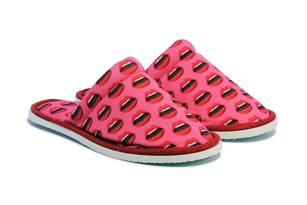 Gift Pack - Sunglasses For Him Red Lips For Her Home Slippers Kitchen Garage Bedroom Lightweight