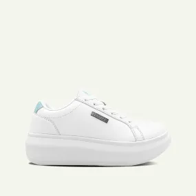 Holly Women's Shoes - White/Teal