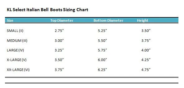 KL Select Italian Pull-On Bell Boots