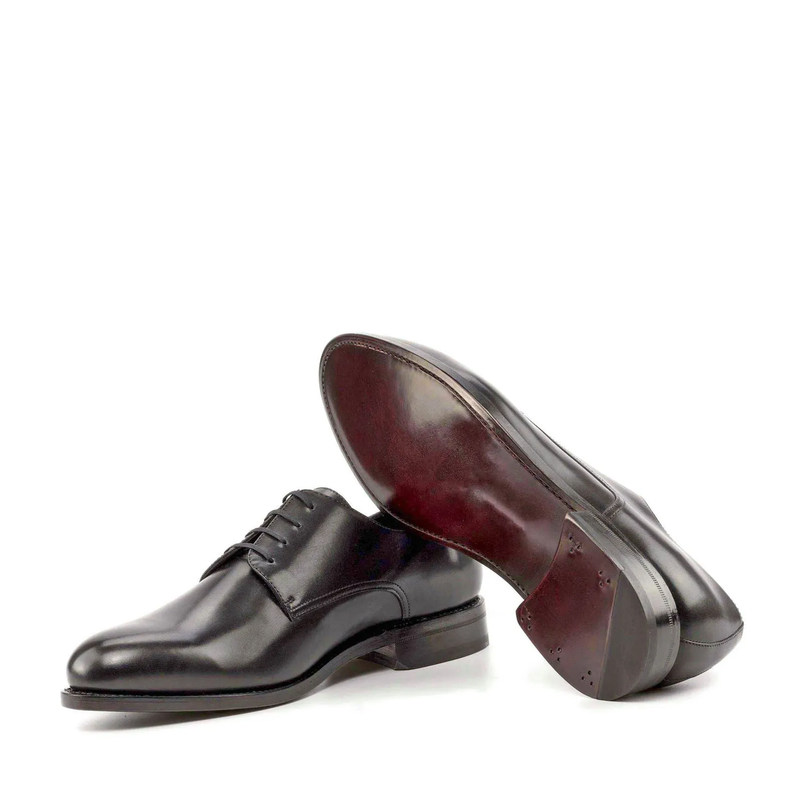 Men's Derby Leather Shoes Wide Plus Size 5980
