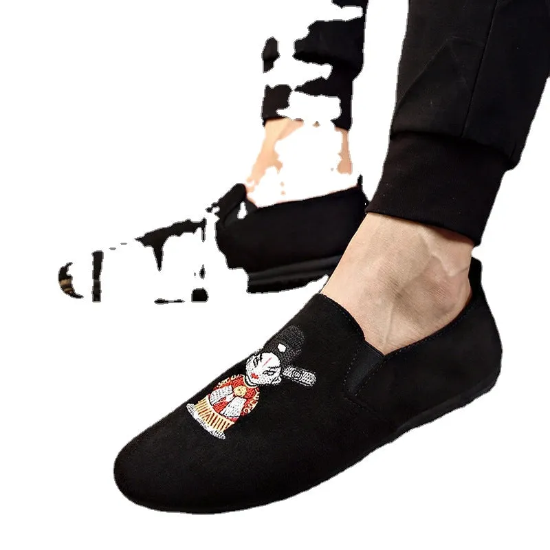 men's shoes pop single shoes casual shoes foot men's shoes