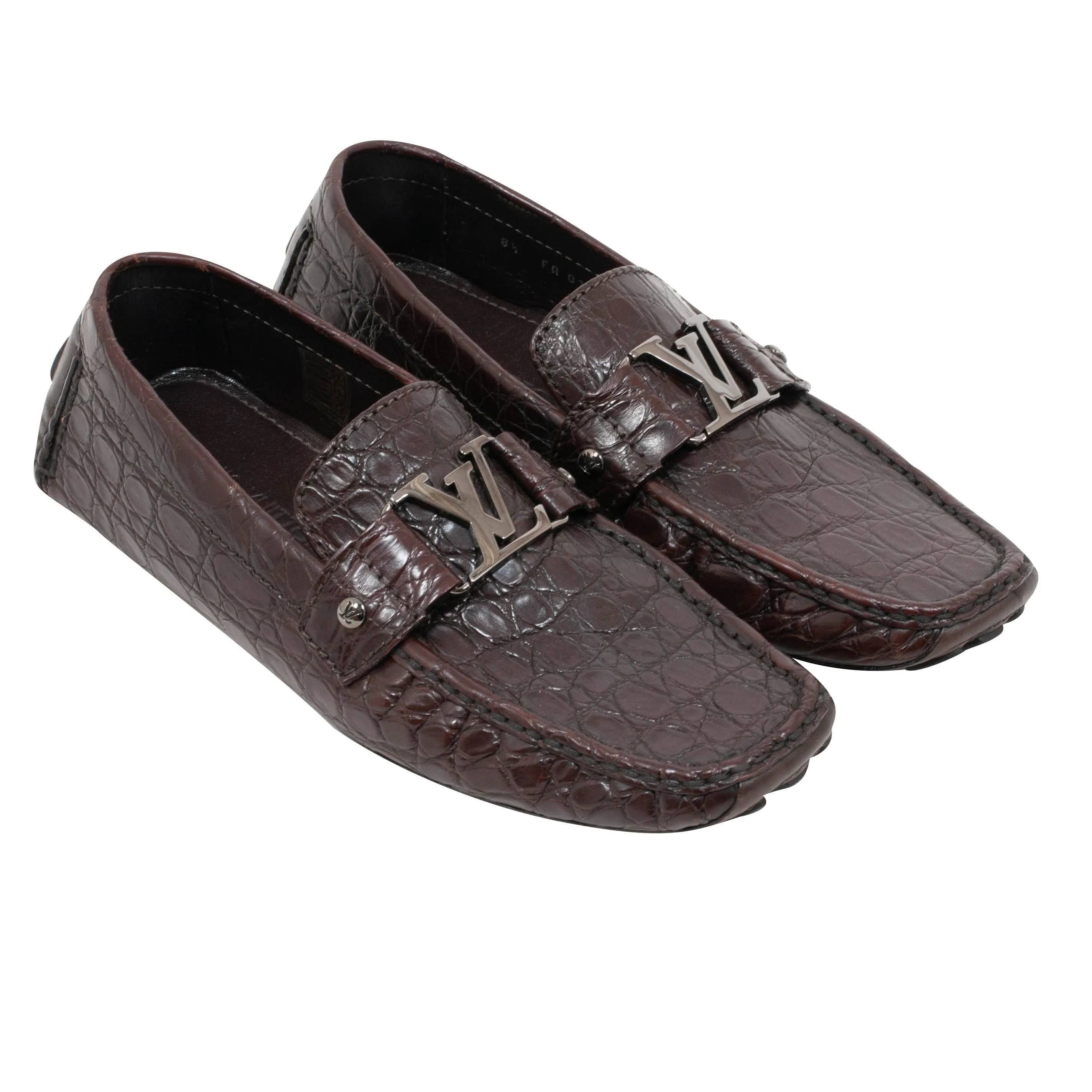 Monte Carlo Crocodile Loafers