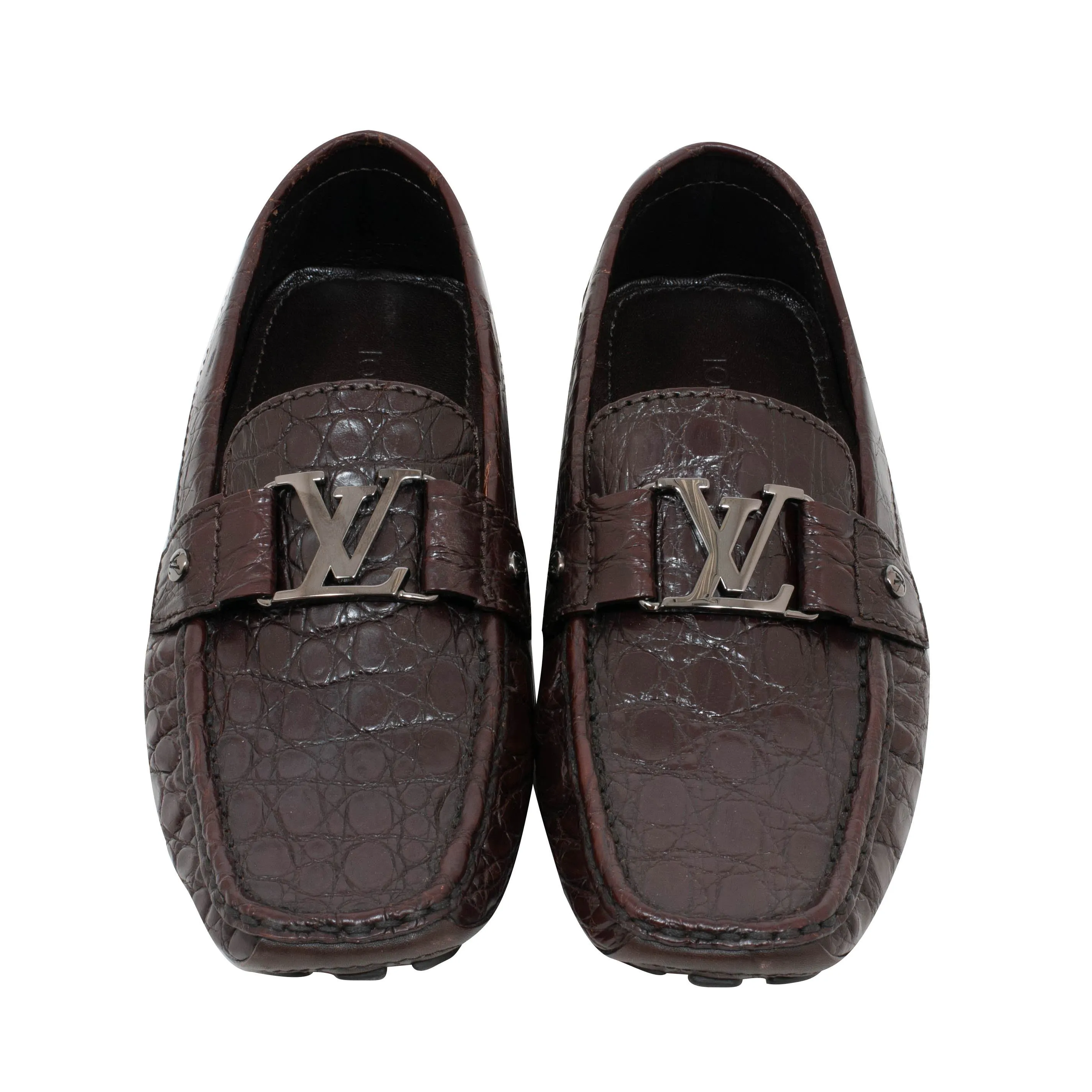 Monte Carlo Crocodile Loafers