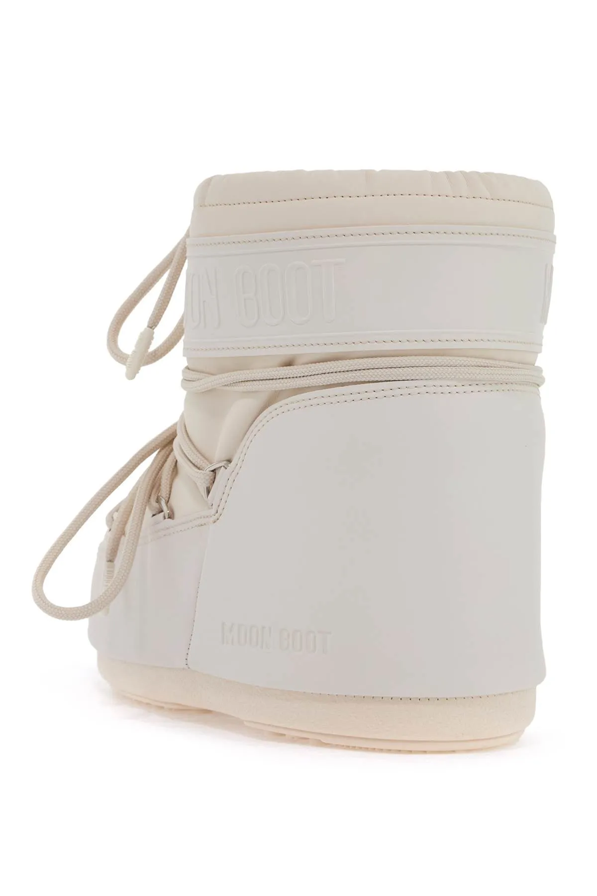 Moon Boot Icon Low Rubber Snow Boots In 9