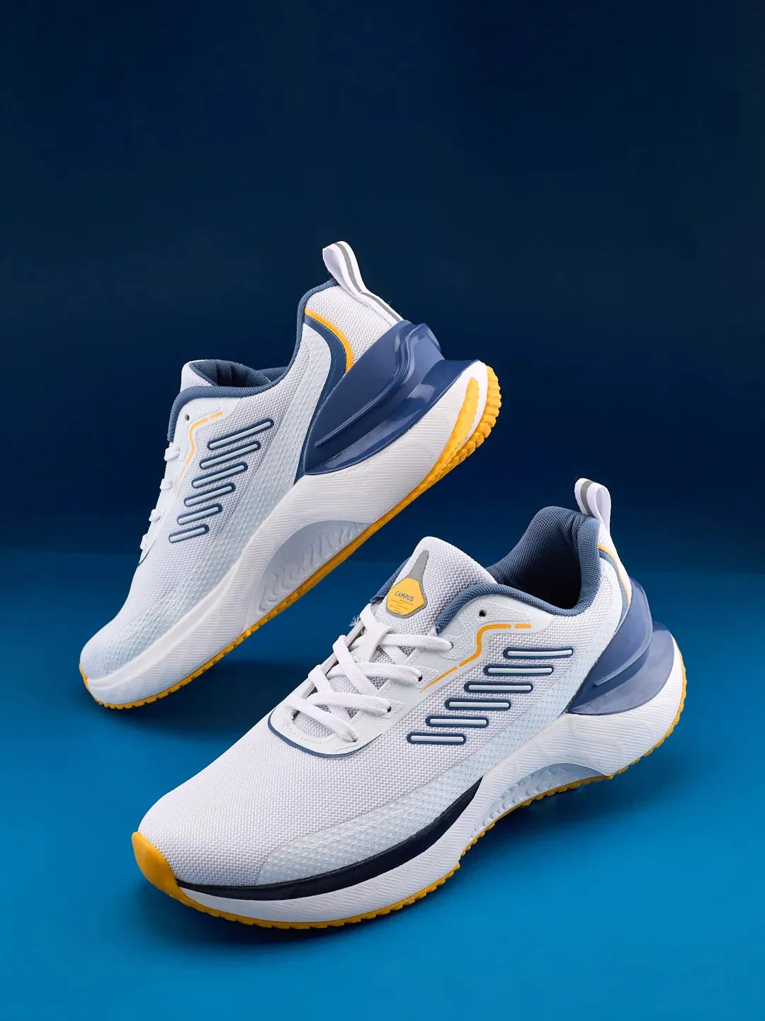 PEARSON White Men's Running Shoes