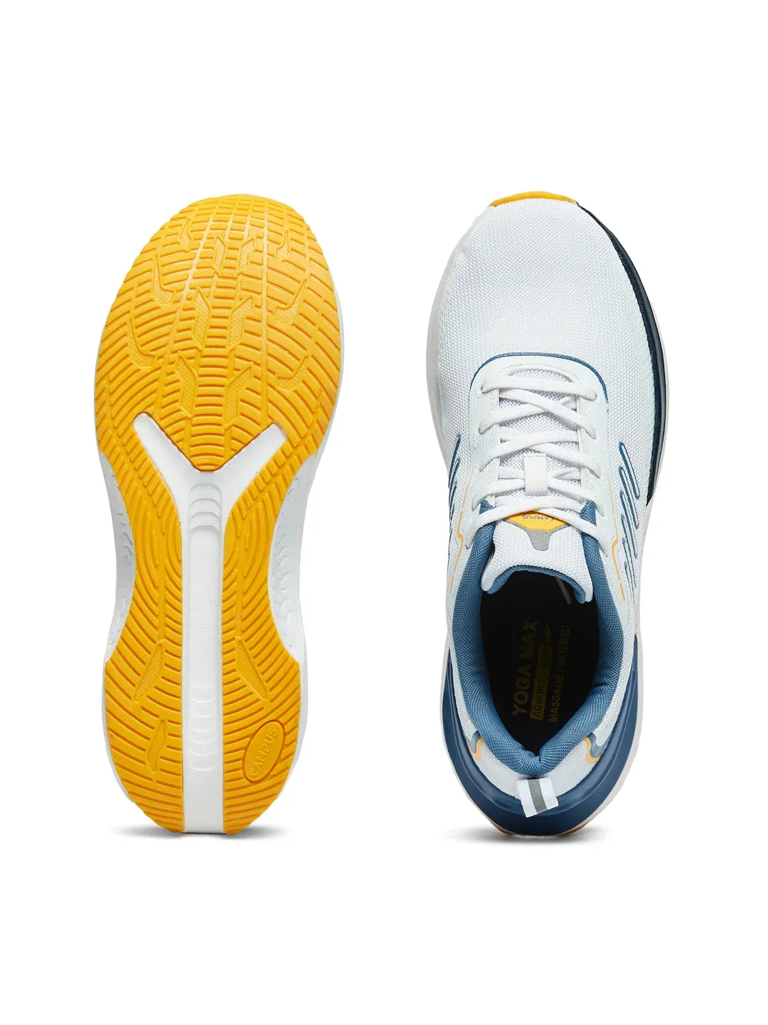 PEARSON White Men's Running Shoes