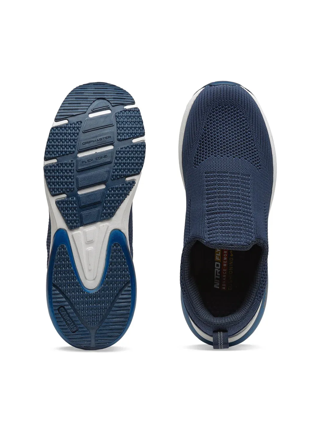 PORIUM Blue Men's Walking Shoes