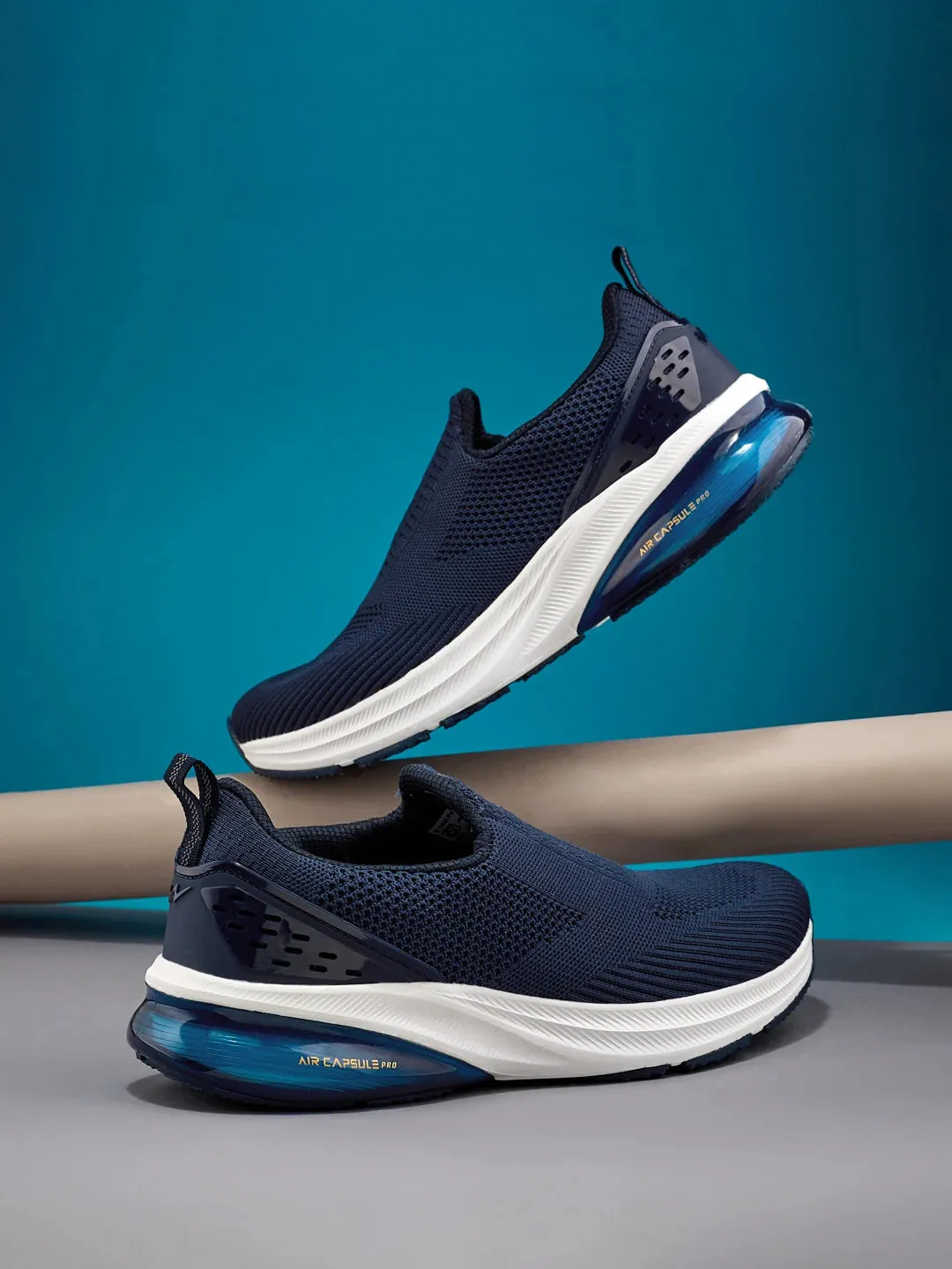 PORIUM Blue Men's Walking Shoes