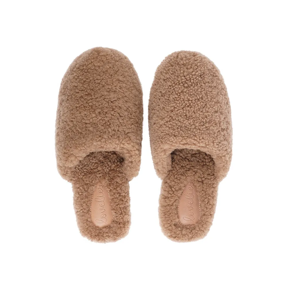 Tirich Mir - Shearling Slippers