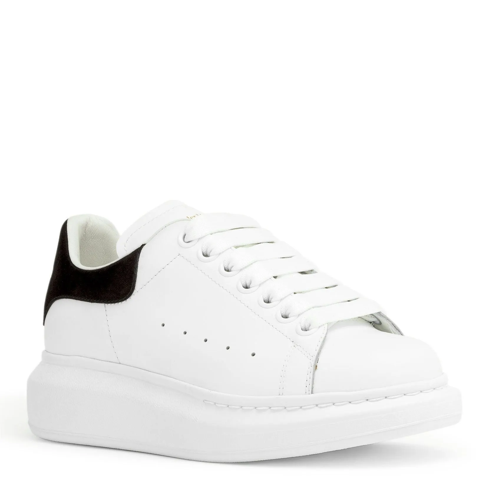 White and black classic sneakers