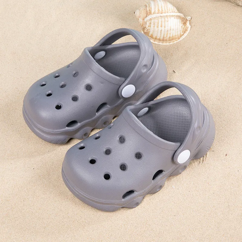 Wholesale Lightweight Baotou Beach Shoes Cool EVA Kids Slippers