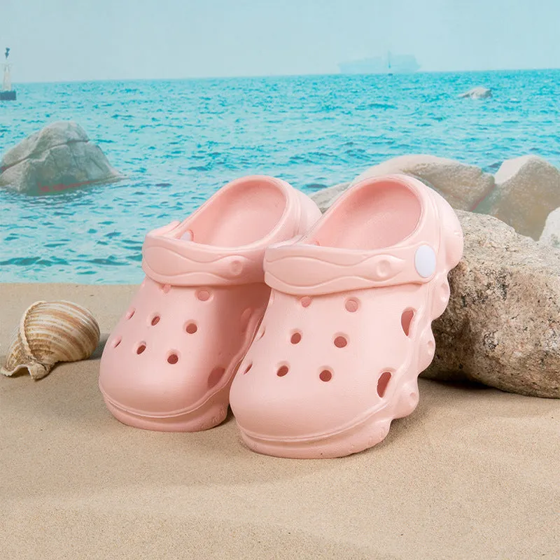 Wholesale Lightweight Baotou Beach Shoes Cool EVA Kids Slippers
