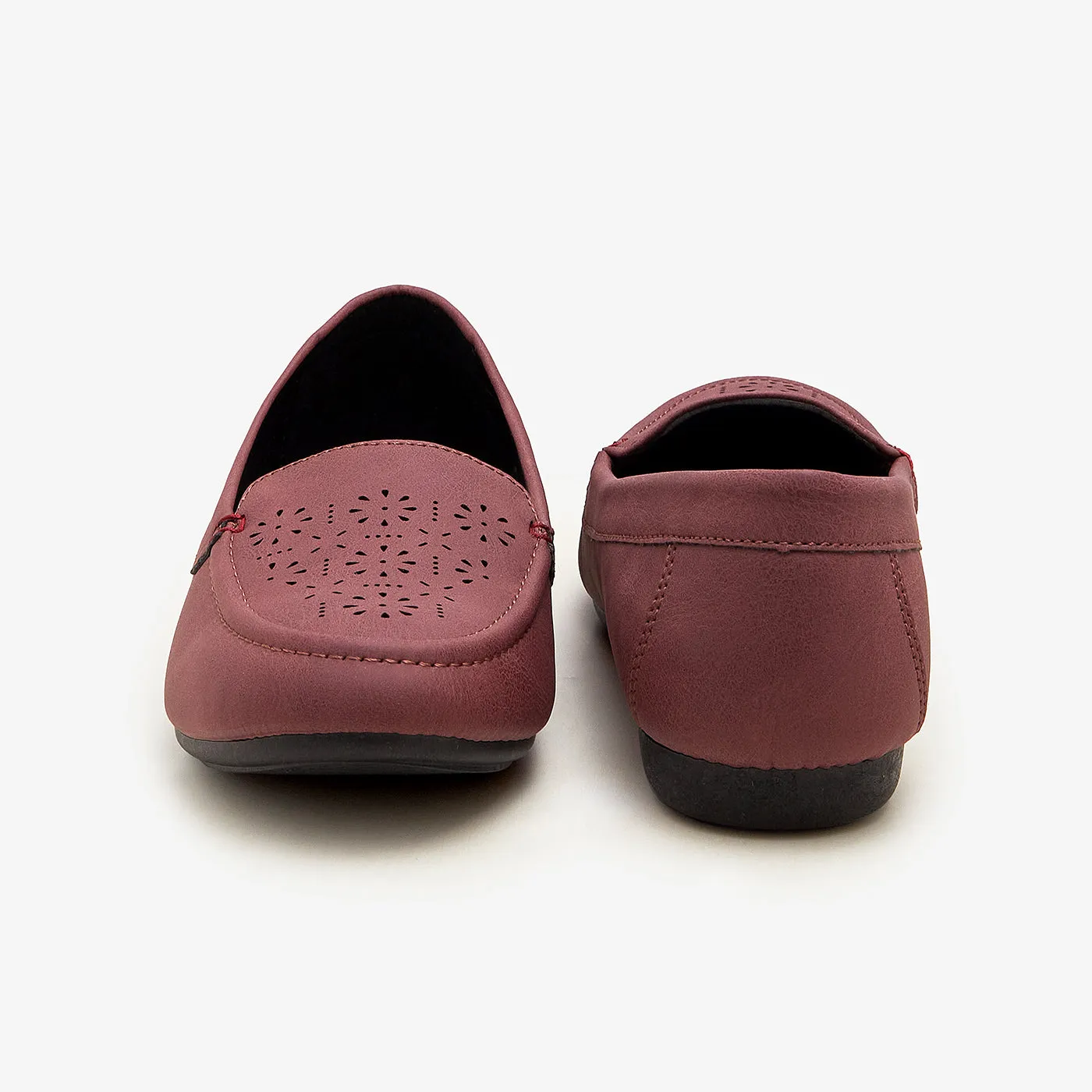 Women's Laser-Cut Shoes