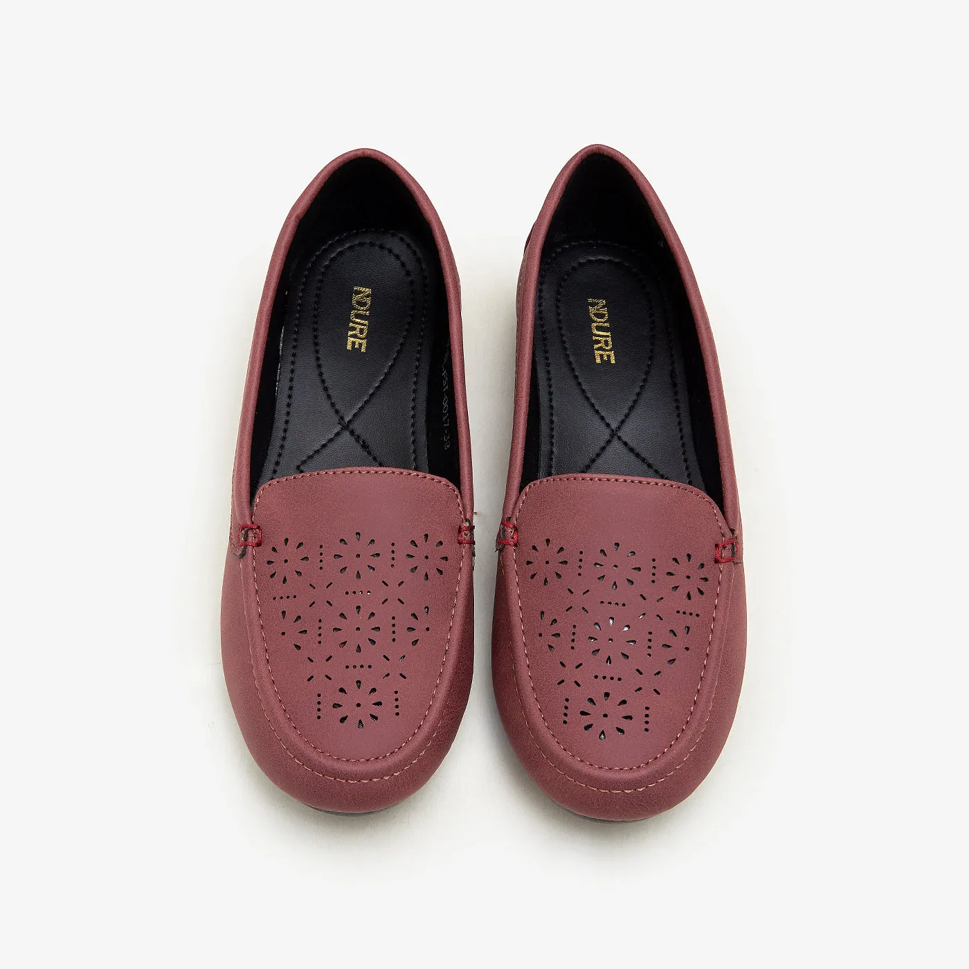 Women's Laser-Cut Shoes