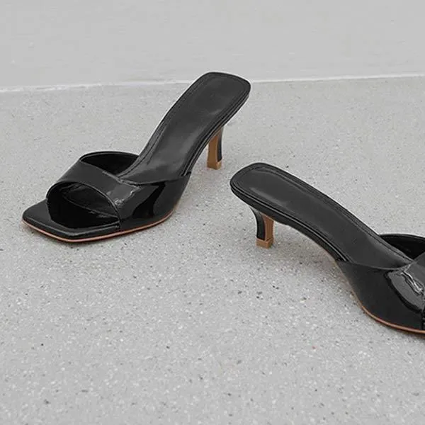 Women's Stiletto Heel Slide Sandals 06204876C